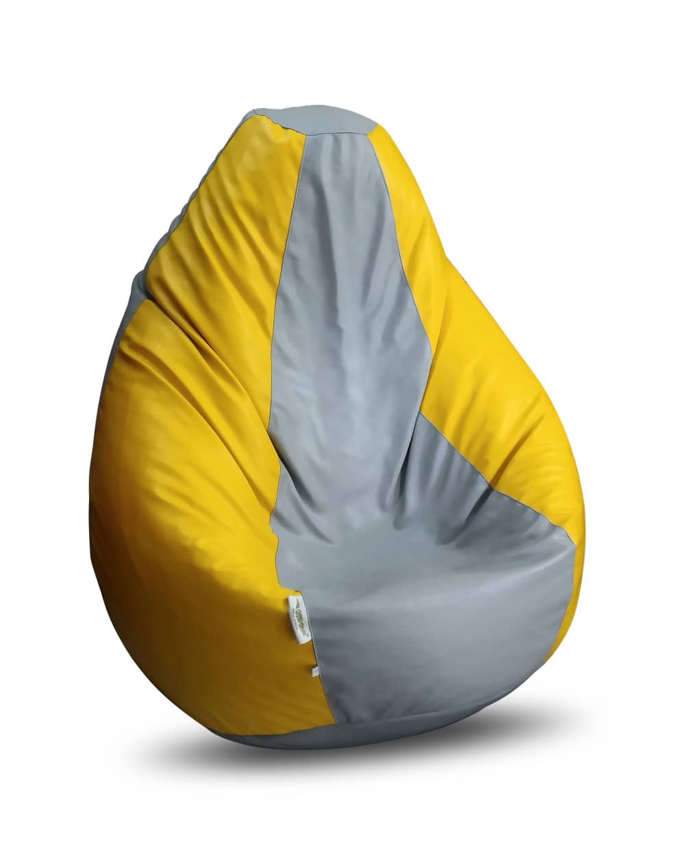 Light yellow bean bag chair sale